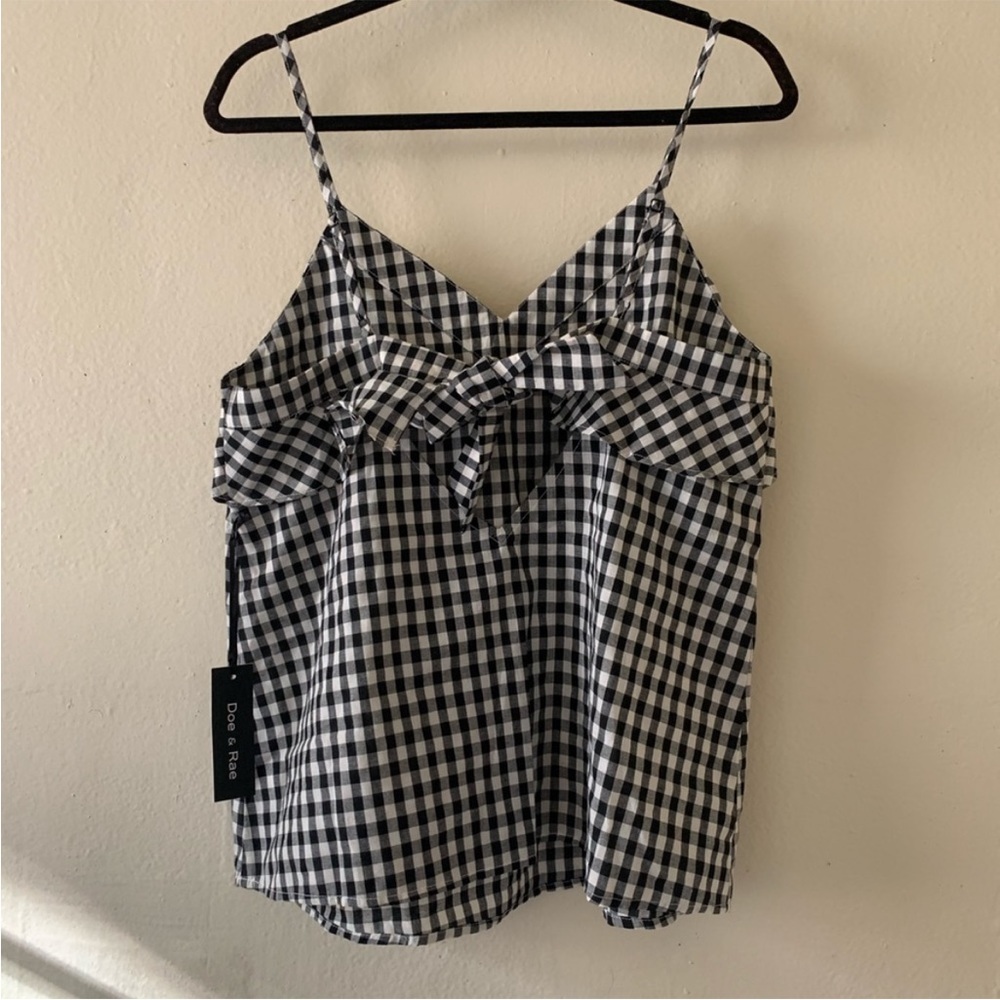 Doe & Rae Gingham Tank Top - Picture 5 of 5